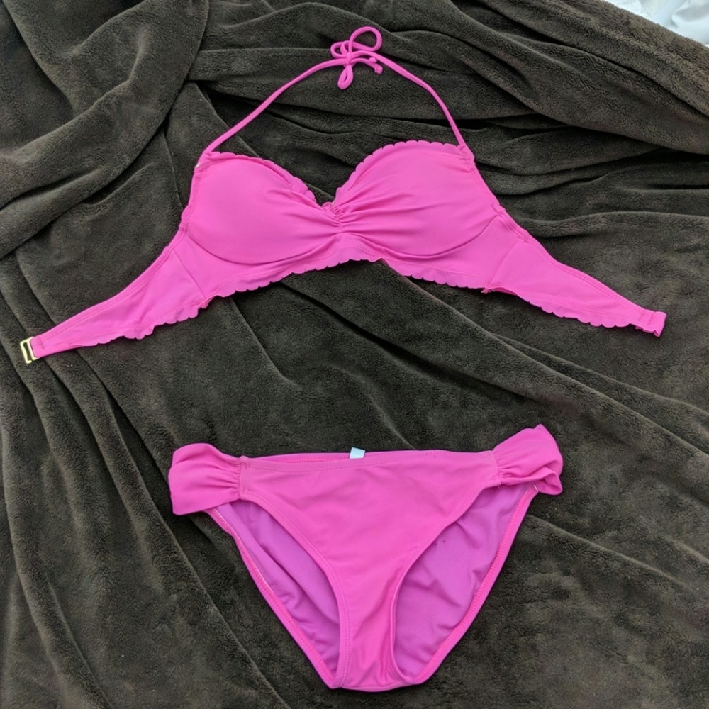 Pink bikini